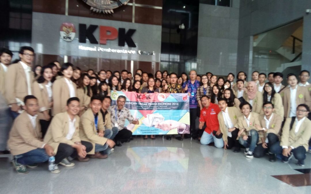 TPE-2016 :  Kunjungan ke KPK dan PPATK