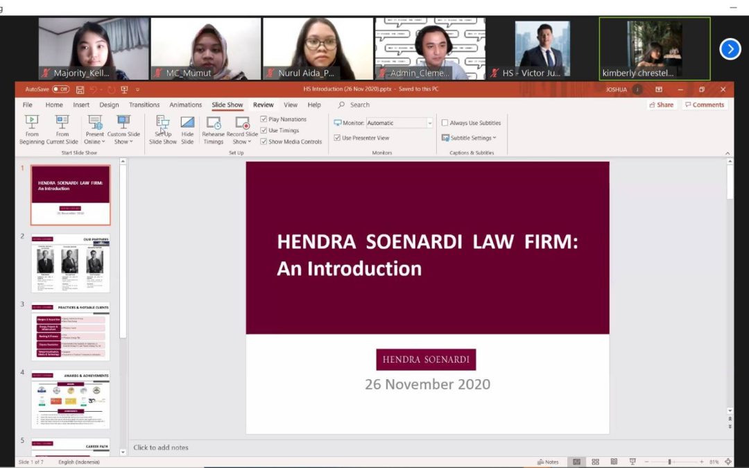 PILS x PLEADS Workshop in Collaboration with Hendra Soenardi  “Acquisition of Private Company”