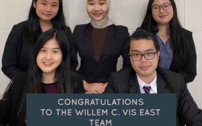 TIM FH UNPAR MENCAPAI PERINGKAT 8 BESAR DI KOMPETISI VIS INTERNATIONAL COMMERCIAL ARBITRATION MOOT